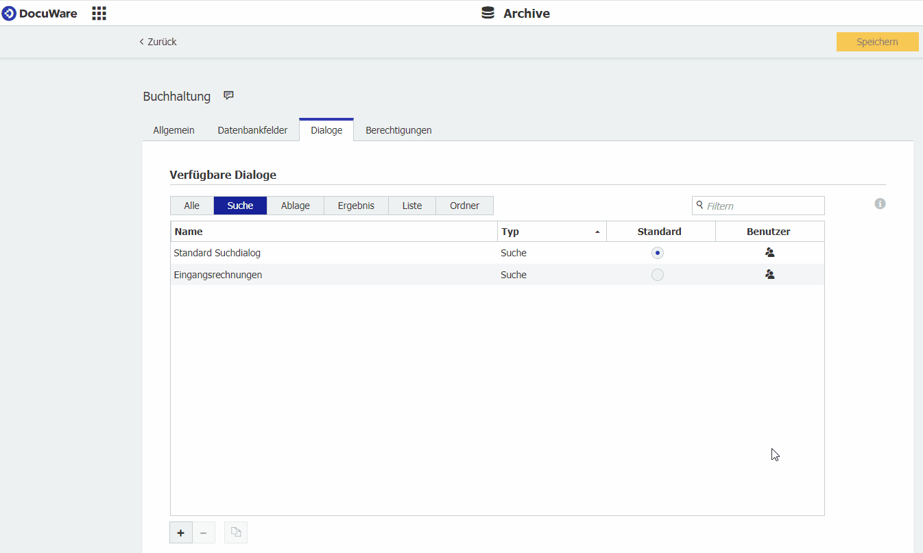 1_ Neuen Suchdialg erstellen